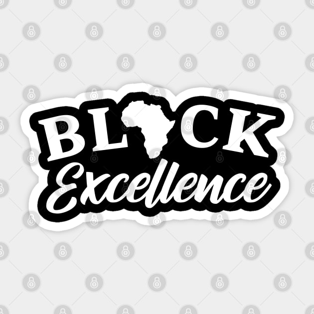 Black Excellence, African American, Black Lives Matter, Black Pride Sticker by UrbanLifeApparel